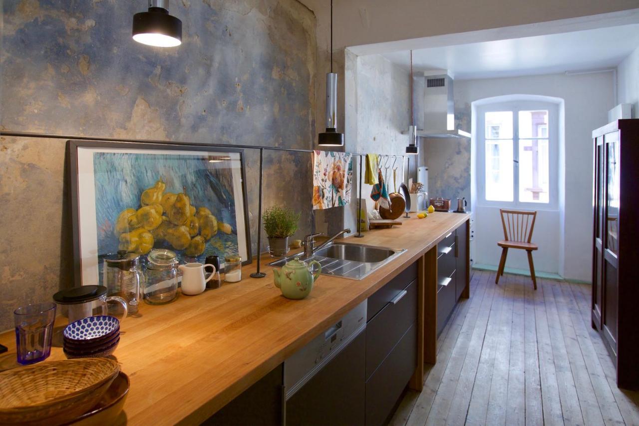 Boutique-Ferienwohnung Im Alten Weinhaus Moser Grunstadt Ngoại thất bức ảnh